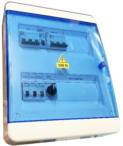 Щит автоматики приточной установки AIRS ЩУП-Е-ПВ/16/3-3-3/ПЛ