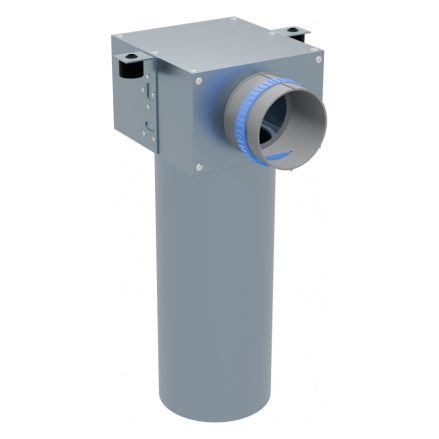 СПВ ПЭ ГП-110-100 пленум из СПВ ПЭ под диффузор диаметром 100мм и с подключением под СПВ ПЭ D110 и фиксирующим кольцом СПВ ПЭ ГП-110-100 пленум из СПВ ПЭ под диффузор диаметром 100мм и с подключением под СПВ ПЭ D110 и фиксирующим кольцом