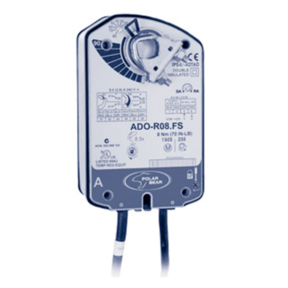 Электроприводы ADO-R08 F(S) с моментом вращения 8 Нм с функцией «Safety»