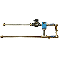 Узлы обвязки для водяных теплообменников ВДЛ-300T-83-15