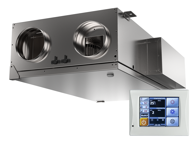 Установка приточно-вытяжная SHUFT UniMAX-P 450CW EC