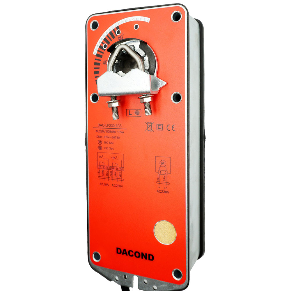 Привод воздушной заслонки DAC-LF24-20SM