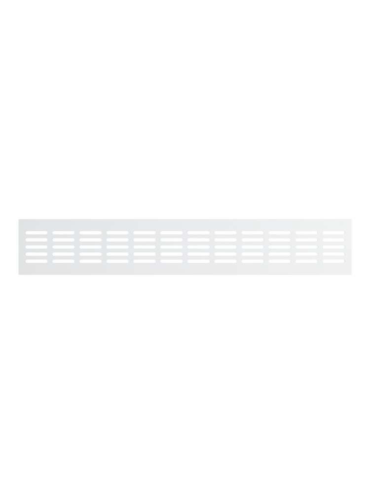 Решетка вентиляционная DP AL сетка переточная 480х80 алюминий ERA