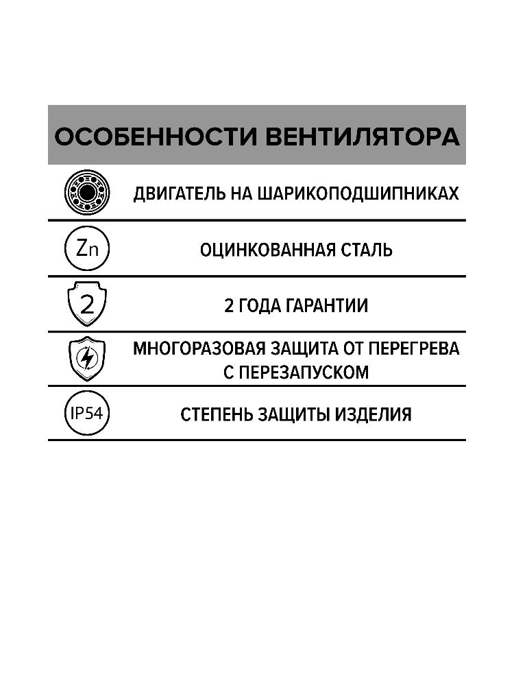 Вентилятор крышный ERF 225 центробежный ERA PRO