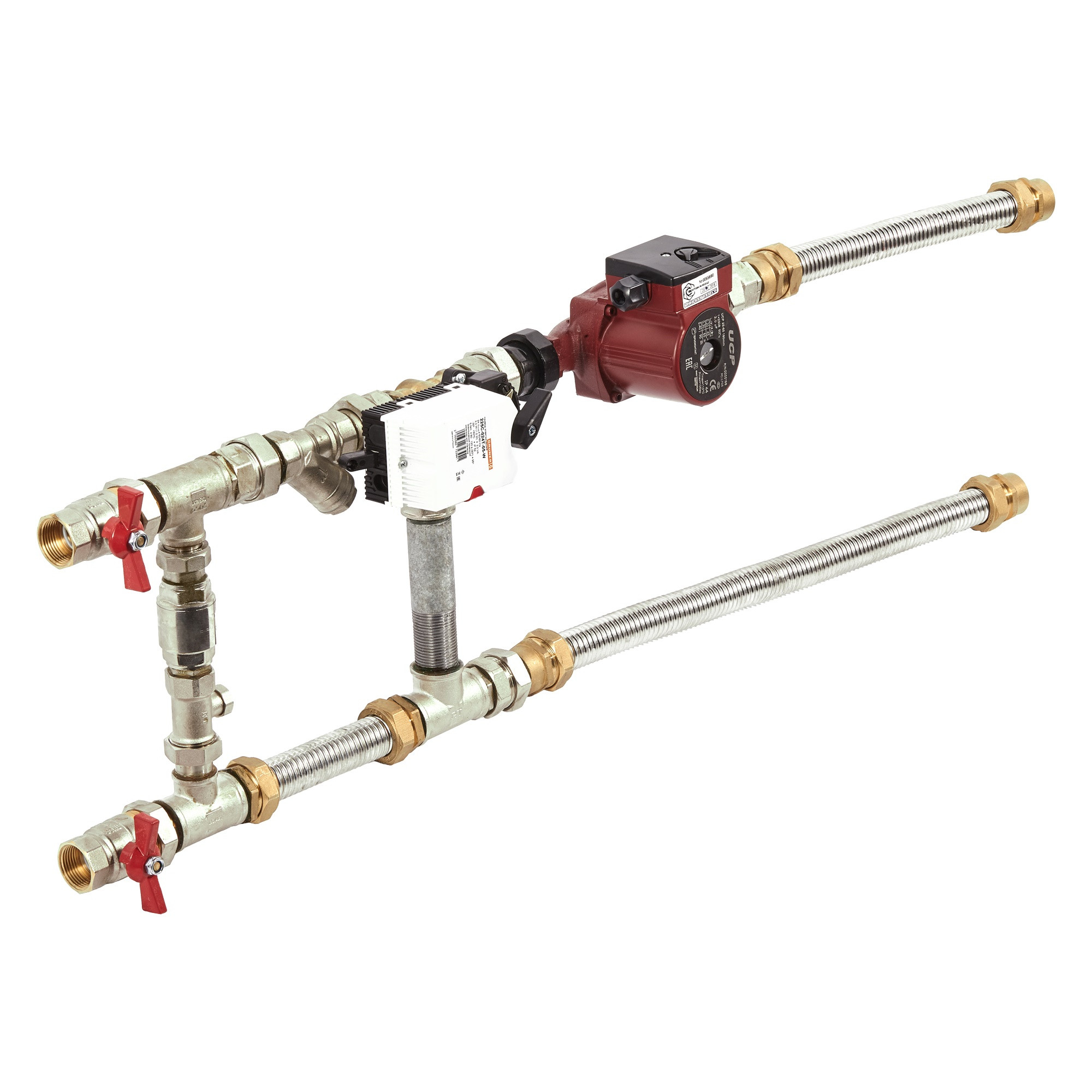 Узел смесительный с гибкими подводками SHUFT MST 32-120-16.0-C24-F