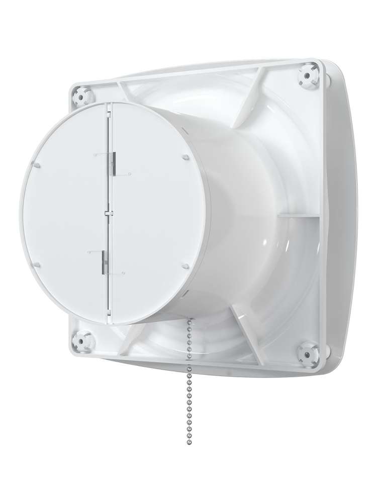 Вентилятор накладной RIO D125 обратный клапан тяговый выключатель DICITI