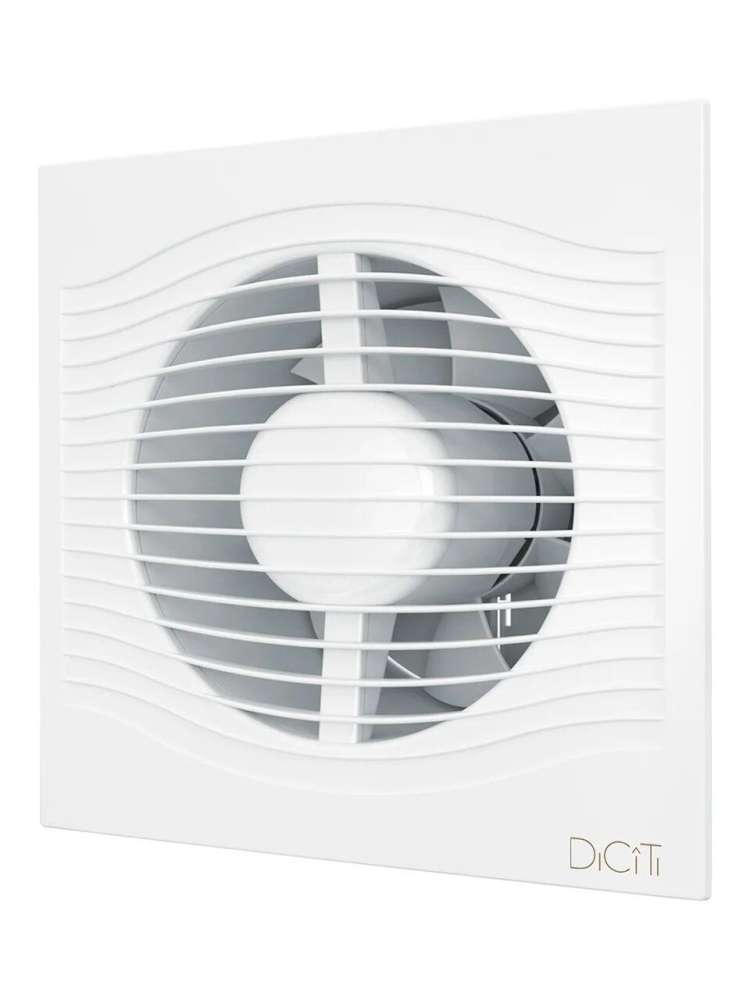Вентилятор накладной SLIM D125 обратный клапан MRH DICITI