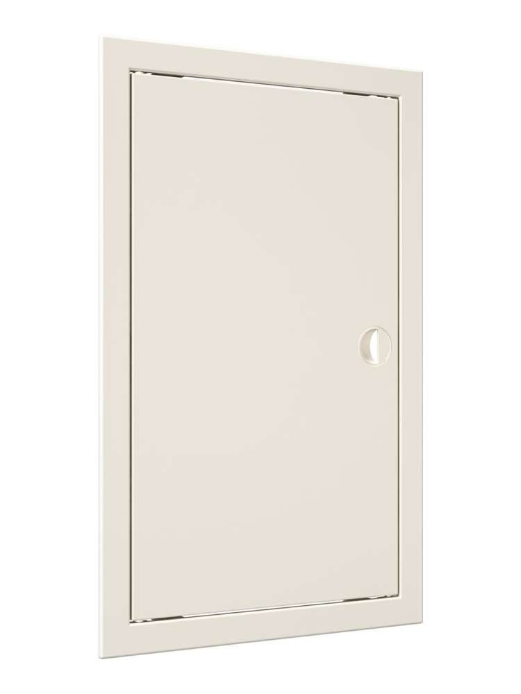 Люк ревизионный ЛР фланец 246х396 ручка 268х418 пластик Ivory EVECS