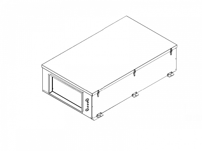Вентиляционная установка Shuft ECO-SLIM 1100W-А Приточная