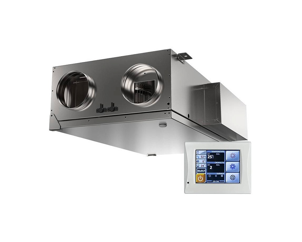 Вентиляционная установка Shuft UniMAX-P 2200 CW EC приточно-вытяжная