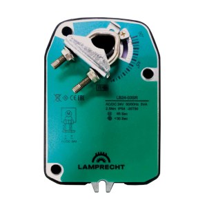Электропривод с возвратной пружиной LAMPRECHT LB24-10SR-U
